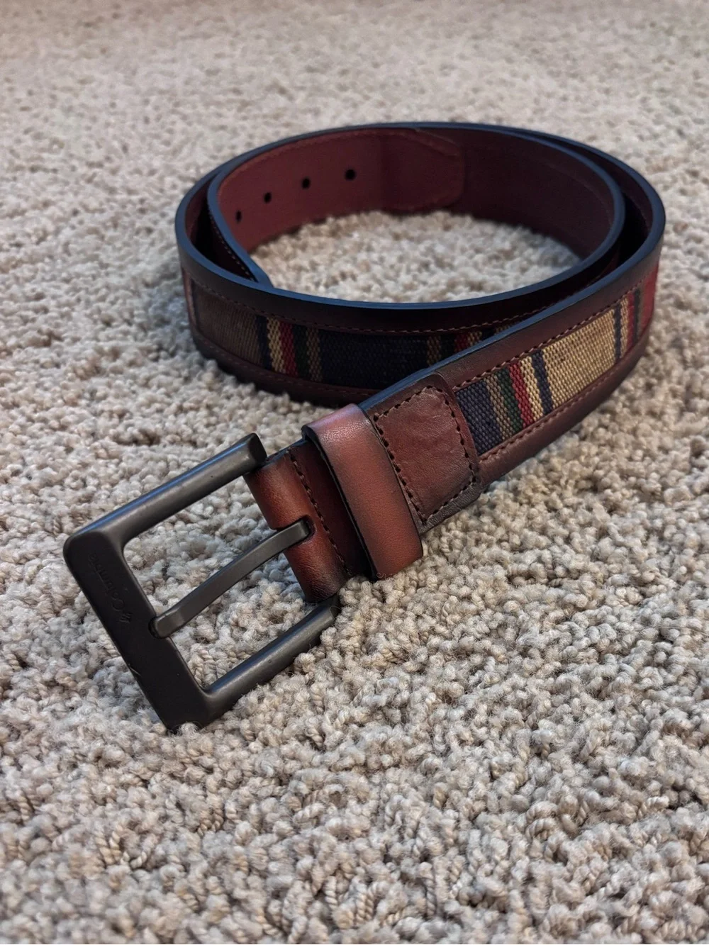 Vintage Men’s Southwestern Style Columbia Belt | 36x90